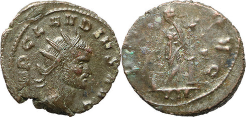 Ancient Roman coin of Claudius II Gothicus found in England